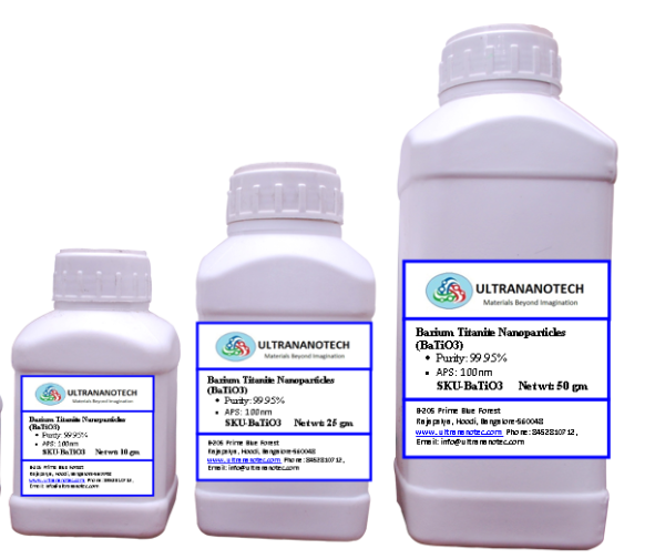 Barium Titanate Nanopowder (BaTiO3) Ultra Nanotech
